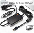 100W USB-C Car Charger, 5V/9V/12V/15V 3A, 20V 5A, PD Fast Charger for MacBook, Laptop, Tablet, Phone, Huawei, Lenovo, Dell, HP,