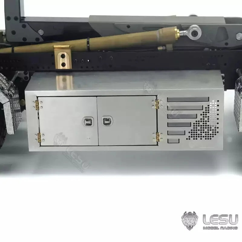 Caja de herramientas para camión modelo 1/14, contenedor de almacenamiento, accesorios LESU RC G-6250 para Tamiya 770S FH16 MAN TGX, piezas de actualización para camión