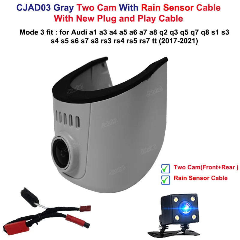 New Wifi Dash Cam Car DVR for Audi a3 a4 a5 a6 a7 a8 q2 q3 q5 q7 q8 s3 s4 s5 s6 s7 s8 rs3 rs4 rs5 rs7 tt b4 b5 b6 b7 b8 b9 8v 8p
