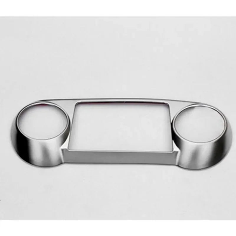 Car Accessories For Hyundai ix35 2010 2011 2012 2013 2014 2015 2016 Chrome Center Console Control Panel Cover Sticker Interior