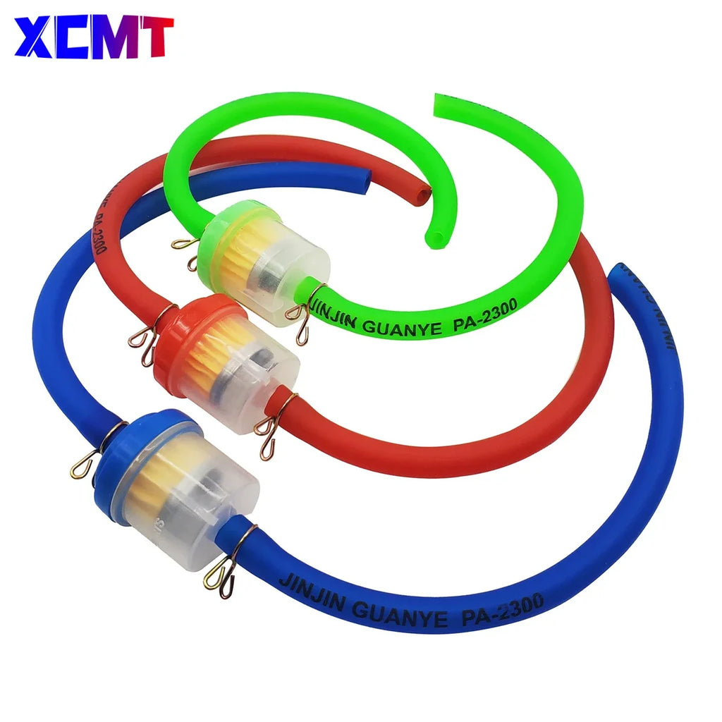 Scooter Motorcycle Moped Scooter Dirt Bike Universal 6mm ATV Fuel Filter Motorcycle Gasoline Gas Fuel Gasoline Oil Filter