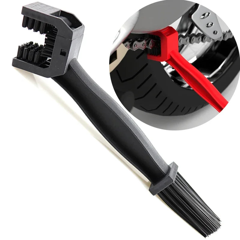 Motorcycle Accessories Chain Brush Bicycle Moto Cleaner Motocross Cover For Honda Mt09 Kawasaki Ninja 650 Ktm 390 Adventure