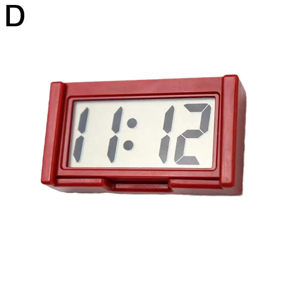 Mini Digital Clock Large Screen Car Dashboard Electronic Digital Display Car Clock Car Accessories For Vehicles Simple Type
