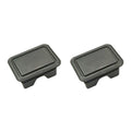 2X Stake Pocket Covers For Dodge Ram 1500 2500 2019-on Rear Truck Pickup Bed Rail Stake Pocket Plugs Hole Caps Car Part