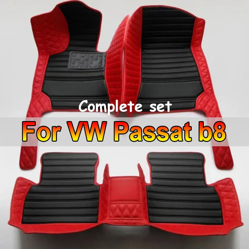 Custom 3D Car Floor Mats for Volkswagen VW Passat b8 2016 2017 2018 2019 2020 Interior Accessories