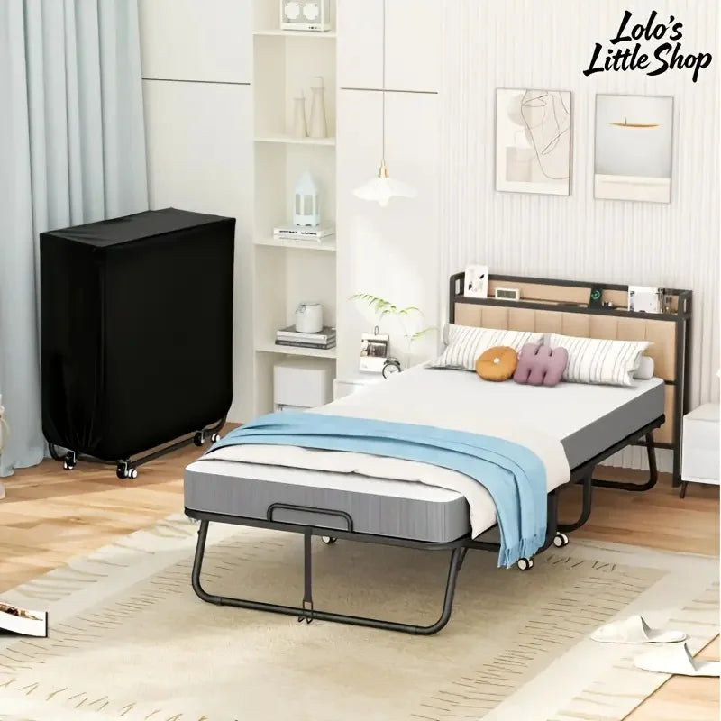 Foldable Bed Cover, Suitable for Universal Folding Beds, Easy to Wear and Remove Design, Indoor/Outdoor Guest Bed Cover