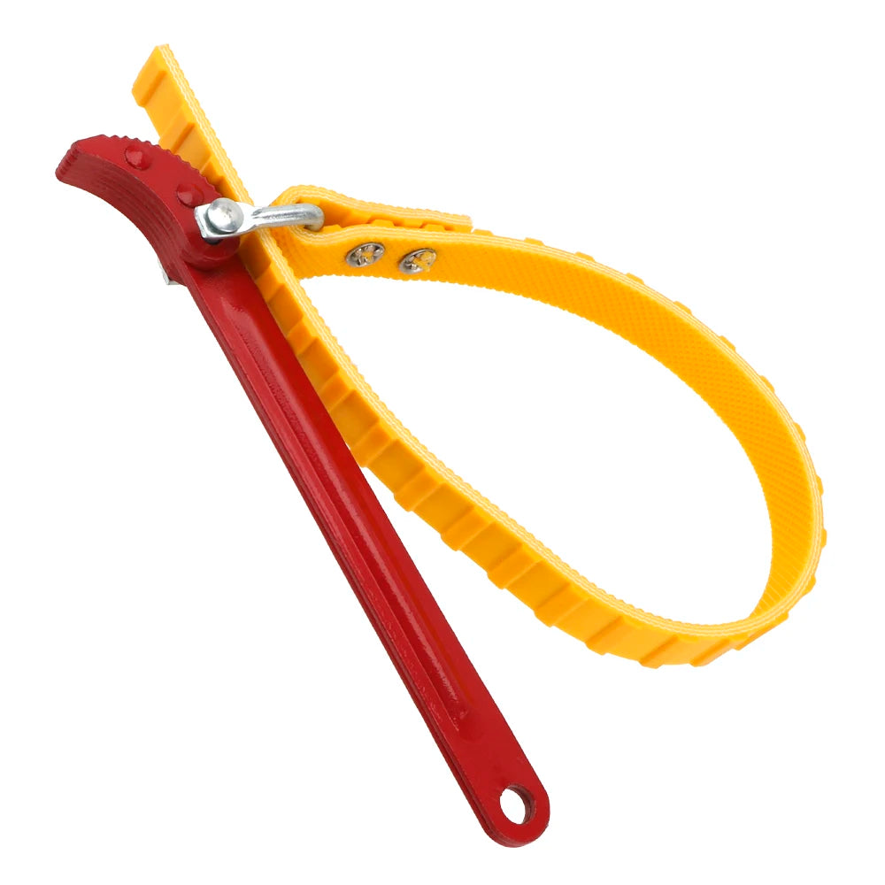 Oil Filter Wrench Adjustable Strap Opener Belt Wrench Oil Filter Chain Oil Filter Puller Strap Spanner