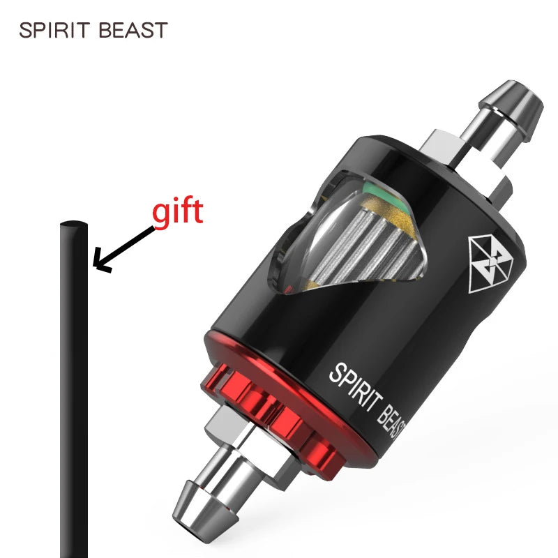 Motorcycle Fuel Gasoline Filter Strong Magnetic Large Flow Universal For Honda Yamaha Kawasaki Suzuki Below 600cc