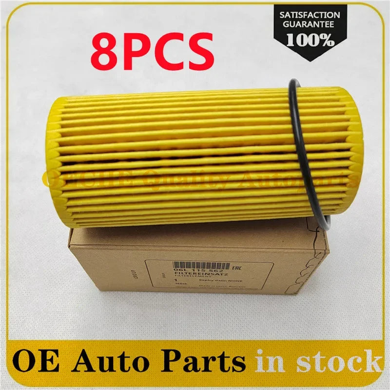 Engine Oil Filter 2.0 & 1.8 For Audi A3 A4 A5 A7 A8 Q5 VW GOLF PASSAT POLO Beetle Jetta Tiguan Car Filter 06L115466 06L115562