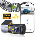 NEW 1080P HD Car DashCam 360° Rotation APP Control Video Recorder Smart Car WiFi Dash Camera Vehicle Recorder DVR Front View Cam