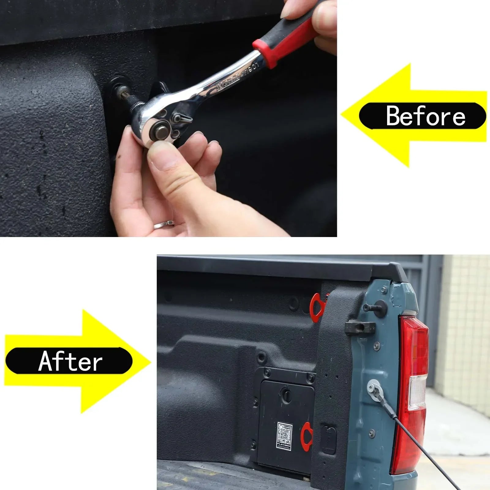 For Ford Maverick 2022-2024 Tie Down Anchor for Pickup Truck Bed Cargo Box Hook Rope Fixed Buckle Car Modification Accessories