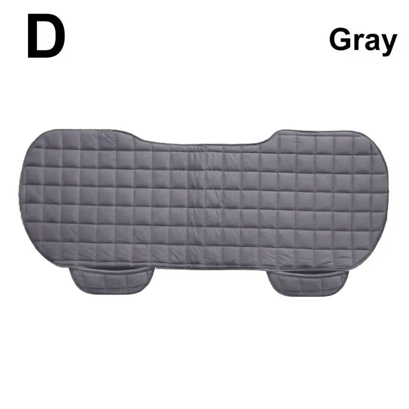 Car Rear Seat Cover Universal Auto Flocking Cloth Seat Four Auto Accessories Interior Non-slip Seasons Cushions Seat Protective