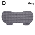 Car Rear Seat Cover Universal Auto Flocking Cloth Seat Four Auto Accessories Interior Non-slip Seasons Cushions Seat Protective