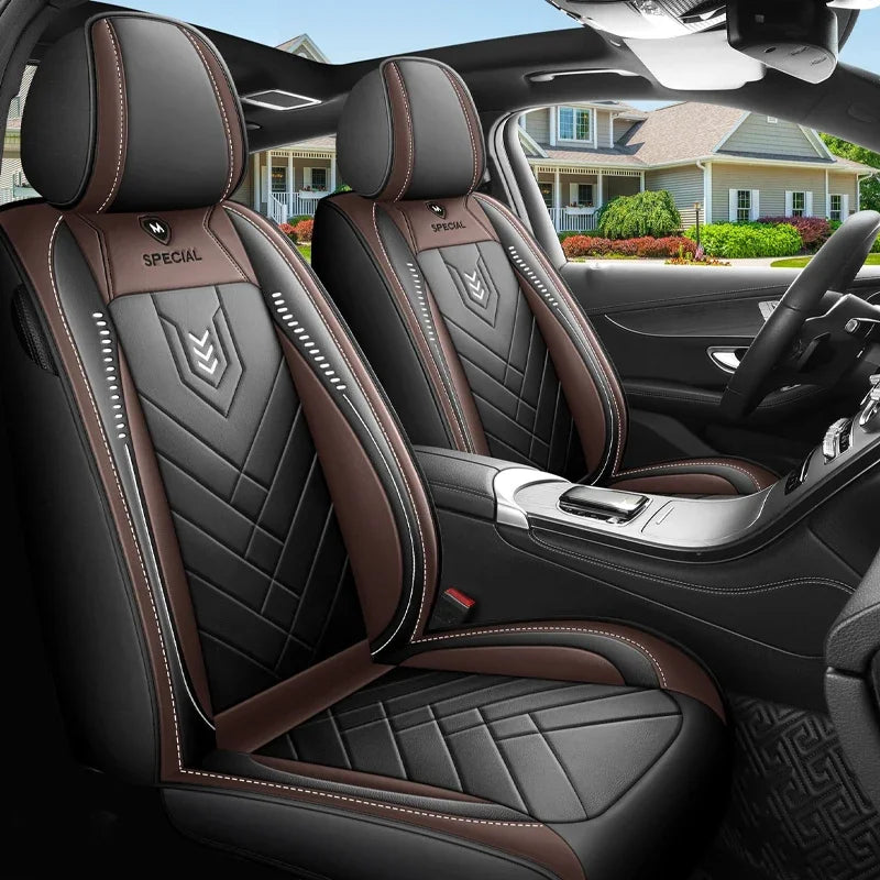 1pcs Car seat cover full surround new seat cushion leather car cover Four season universal seat cover seat cover