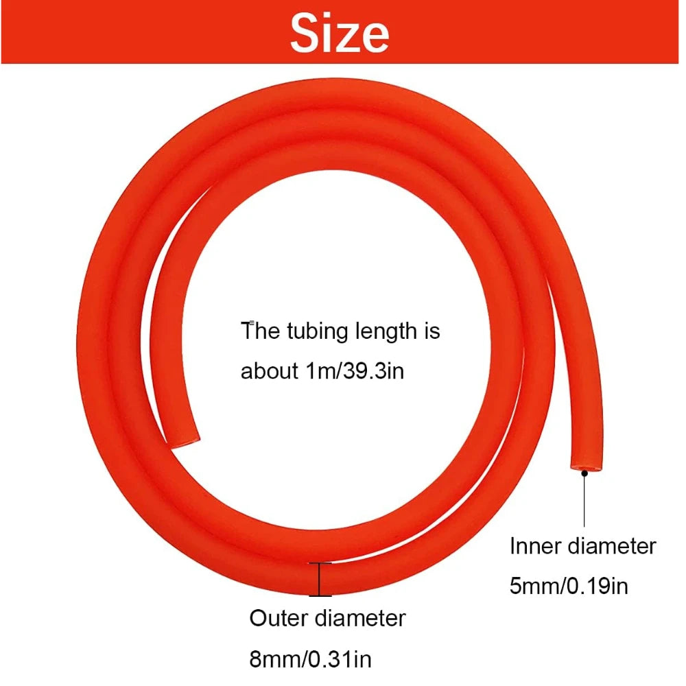 5mm Gas Fuel Filter Hose Tube Line for ATV Motorcycle Dirt Bike Go Kart Moped Pocket Bike Tao Tao Scooter with Fuel Filter