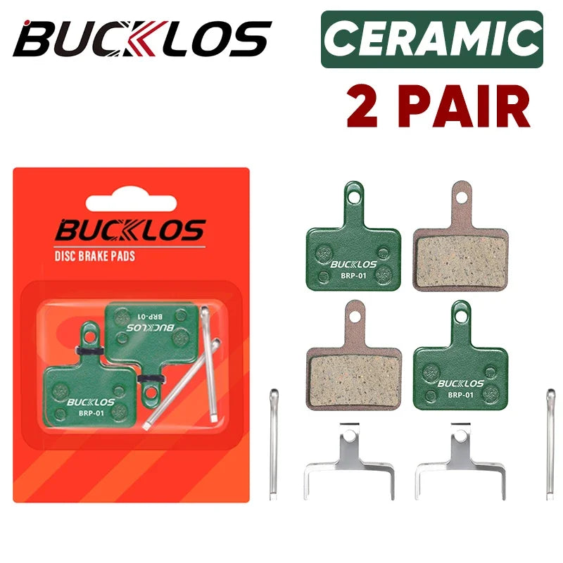 Ceramic Brake Pads BUCKLOS MTB Bike Hydarulic Disc Brake Pads For SHIMANO MT200 B01S B05S Mountain Road Bike Brake Pad Disc Part