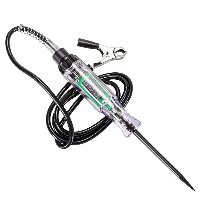 Car Truck Voltage Circuit Tester Auto 6V 24V Tools Car Diagnostic Probe Test Pen Light Bulb Electric Measuring Pen Tools