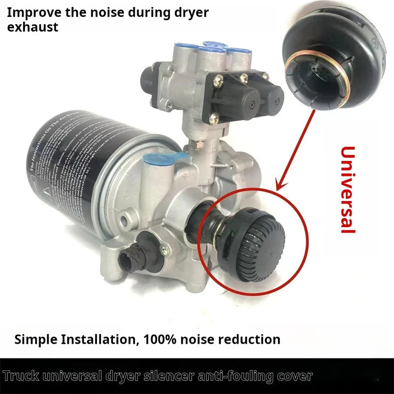 Truck air dryer muffler Brake master pump exhaust muffler Air filter General automotive accessories