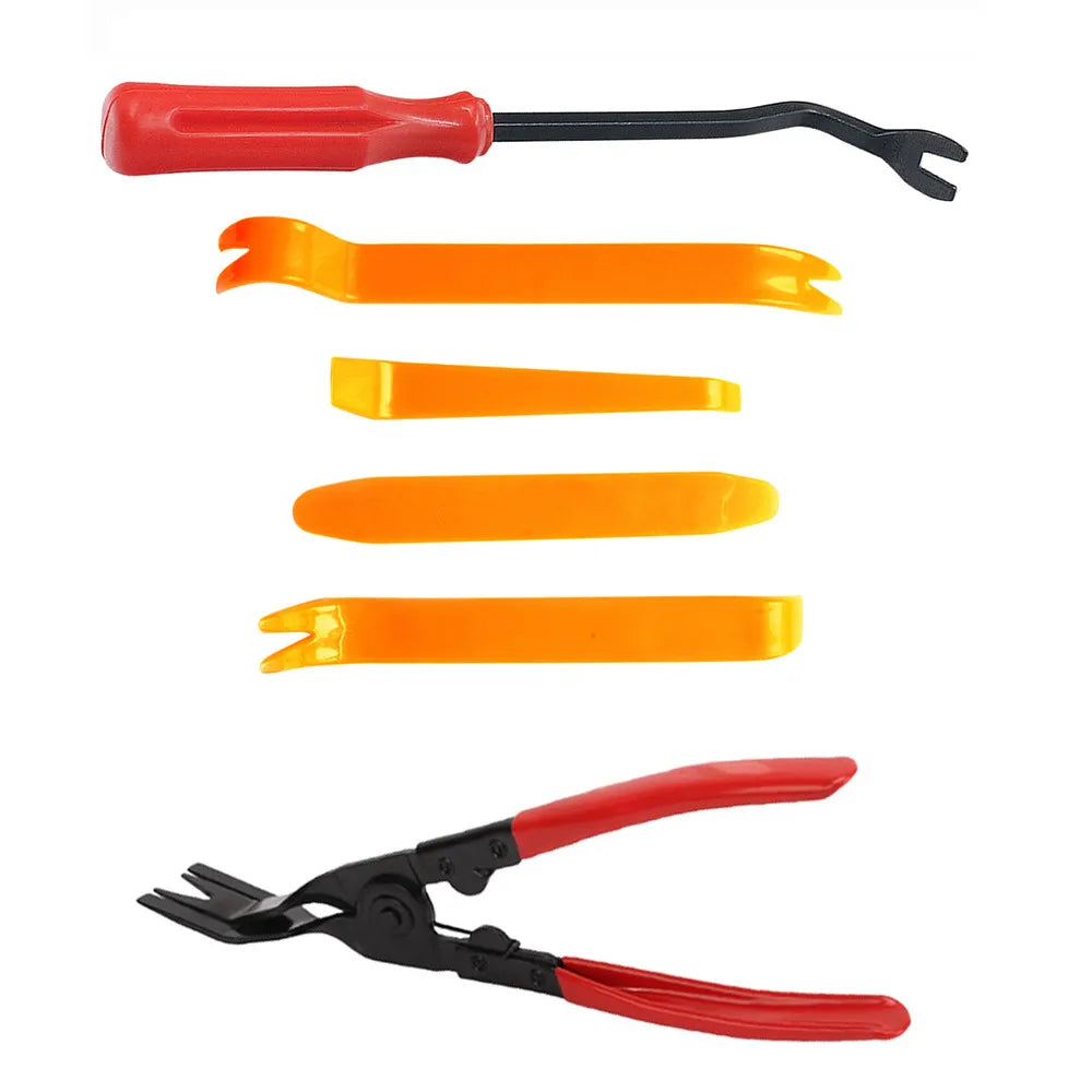 Car Repair Tool Kit Audio Disassembly Tool Pry Bar Door Panel Disassembly Interior Clip Rocker Crowbar