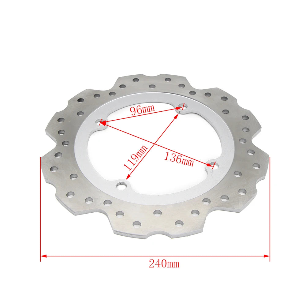 Motorcycle Front Rear Brake Disc Brake Rotor For Hond CB500F CB500FA CB500X CB650F CB650FA CBR500R CBR500RA CBR650F CBR650FA ABS