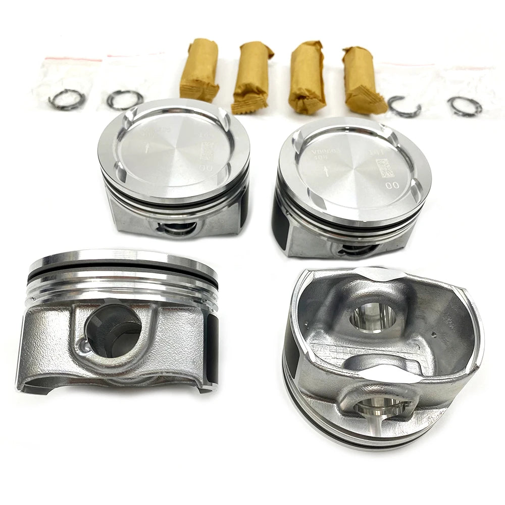 Engine Parts Pistons With Rings Set For Buick Encore 1.4T LUJ Chevrolet Cruze Opel Astra  Trax Car Accessories 55580184 25198520