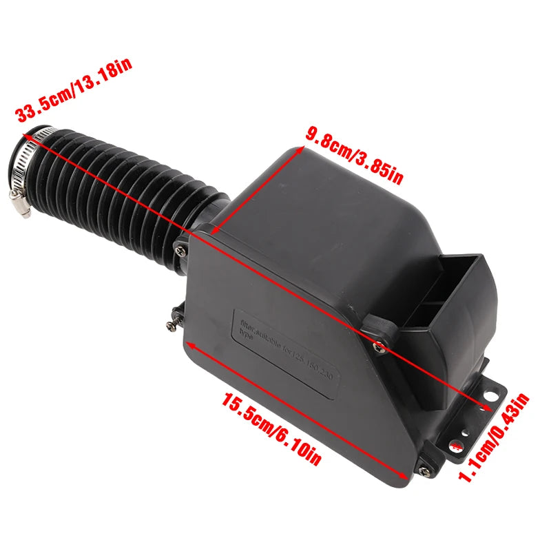 Air Filter Box Intake Cleaner for GY6 150cc 157QMJ Engine ATV Quad Go Kart Scooter Moped