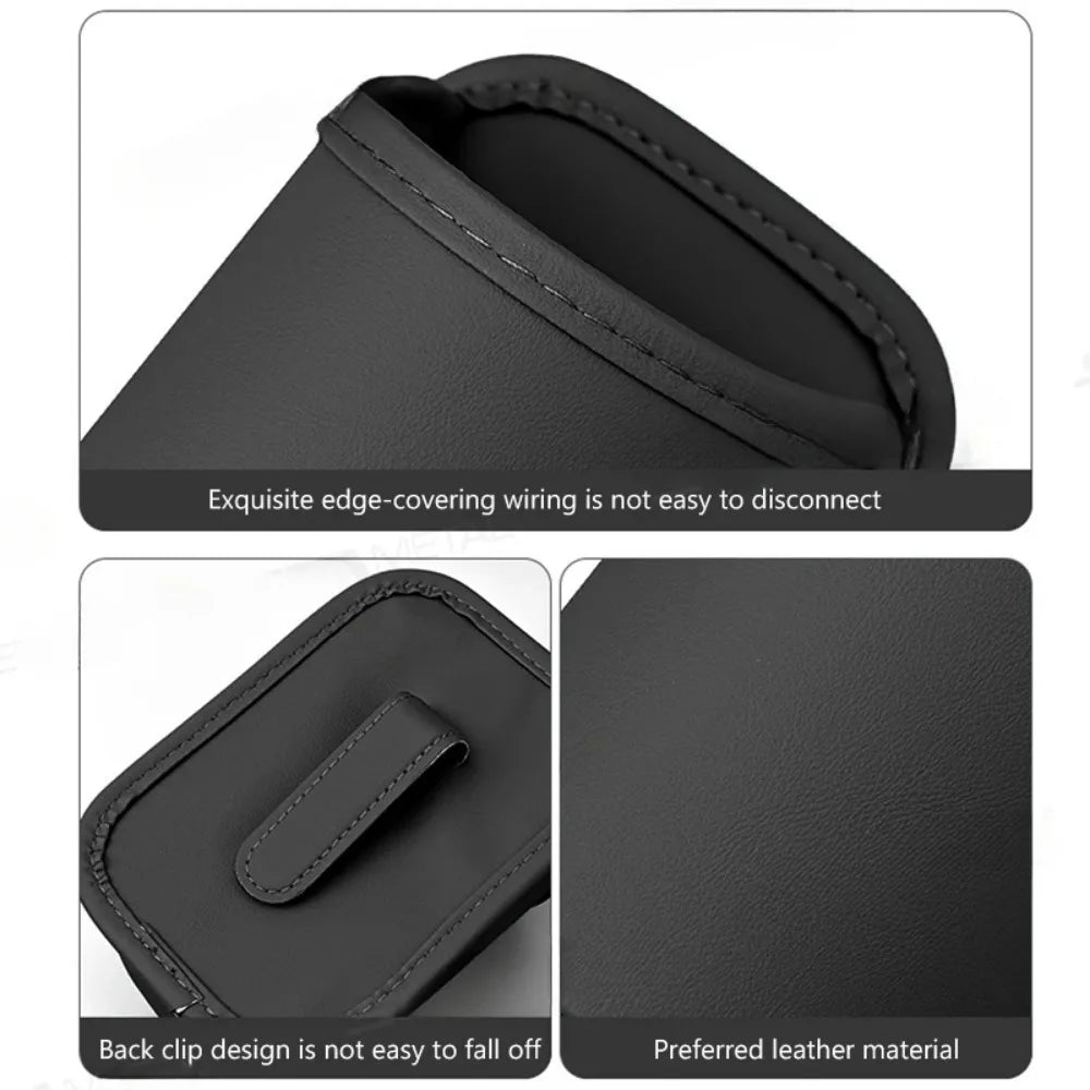Car door cup holder Leather Automotive Drink rack Storage bin auto Back Seat cup holder Organizer for car interior accessories