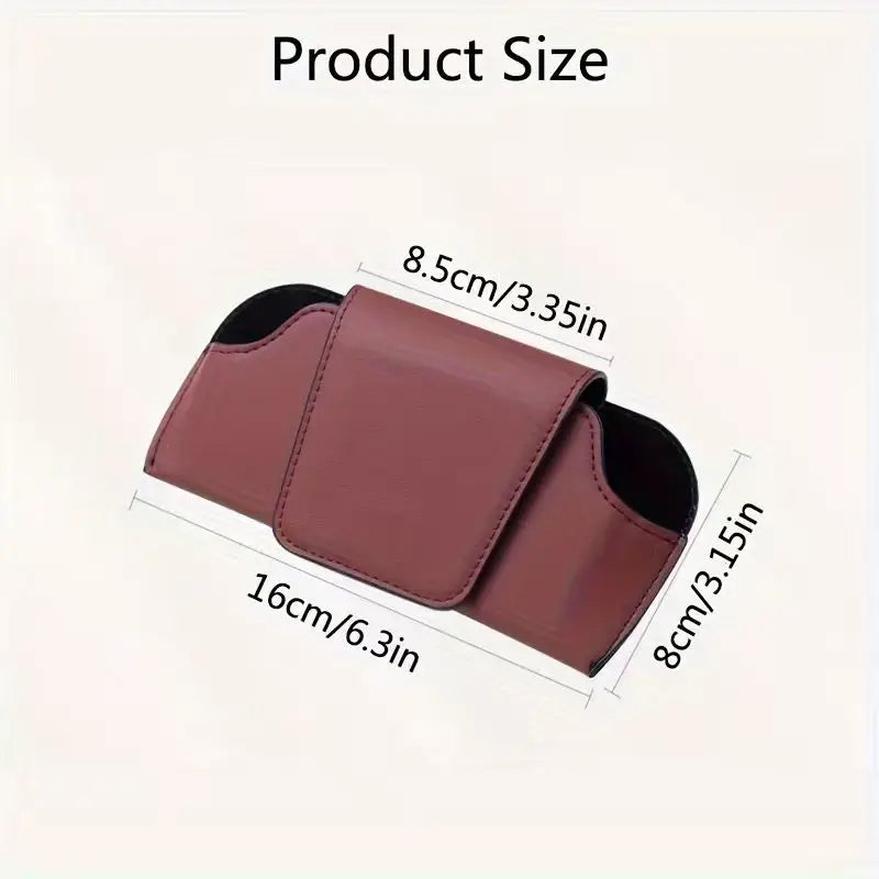 Car Fashion Glasses Holder - Fit Visor Clip for Glasses Storage, Stylish Auto Interior Accessory