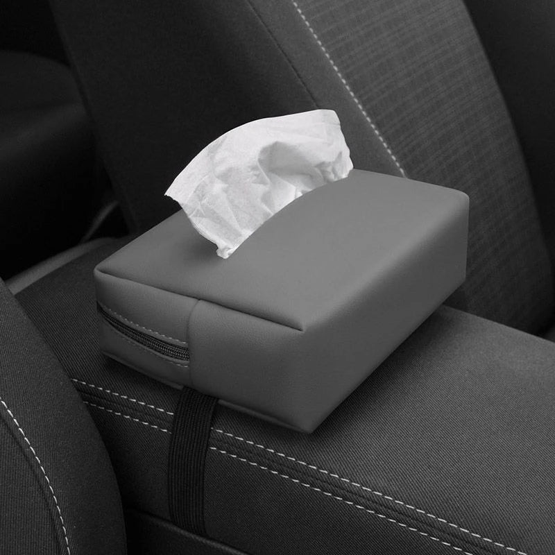 Car Tissue Box Holder Auto Accessories Hanging Organizer for Car Interior Must Have Storage