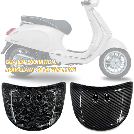 For Vespa Sprint Primavera 50 125 150 2013 2023 Rear Tail Wing Cover Protector Decoration Guard Rear Grab Holder Fairing