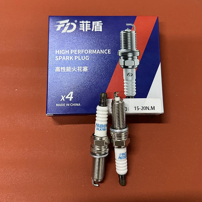 Bujías de doble iridio de alto rendimiento para automóviles (**Tenga en cuenta el modelo de bujía al realizar el pedido).