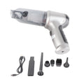 Mini Handheld Vacuum Cleaner USB Rechargeable Cordless Brushless Motor Powerful Suction Compact Low Noise Car Vacuum for Home