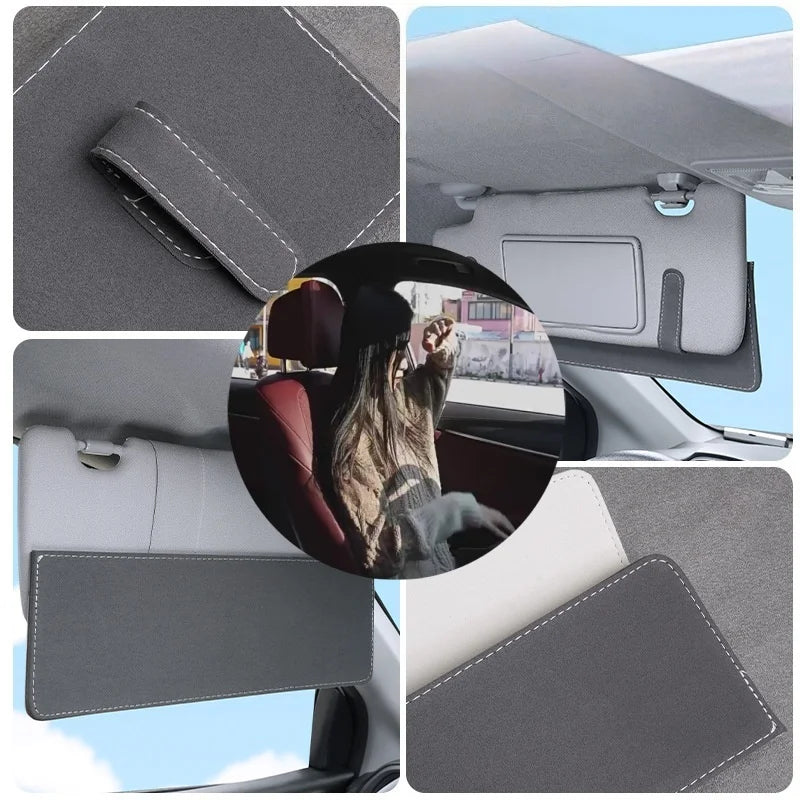 Extensor de parasol para coche | Clip ajustable, apto para todos los modelos | Reduce el deslumbramiento y la luz dañina.