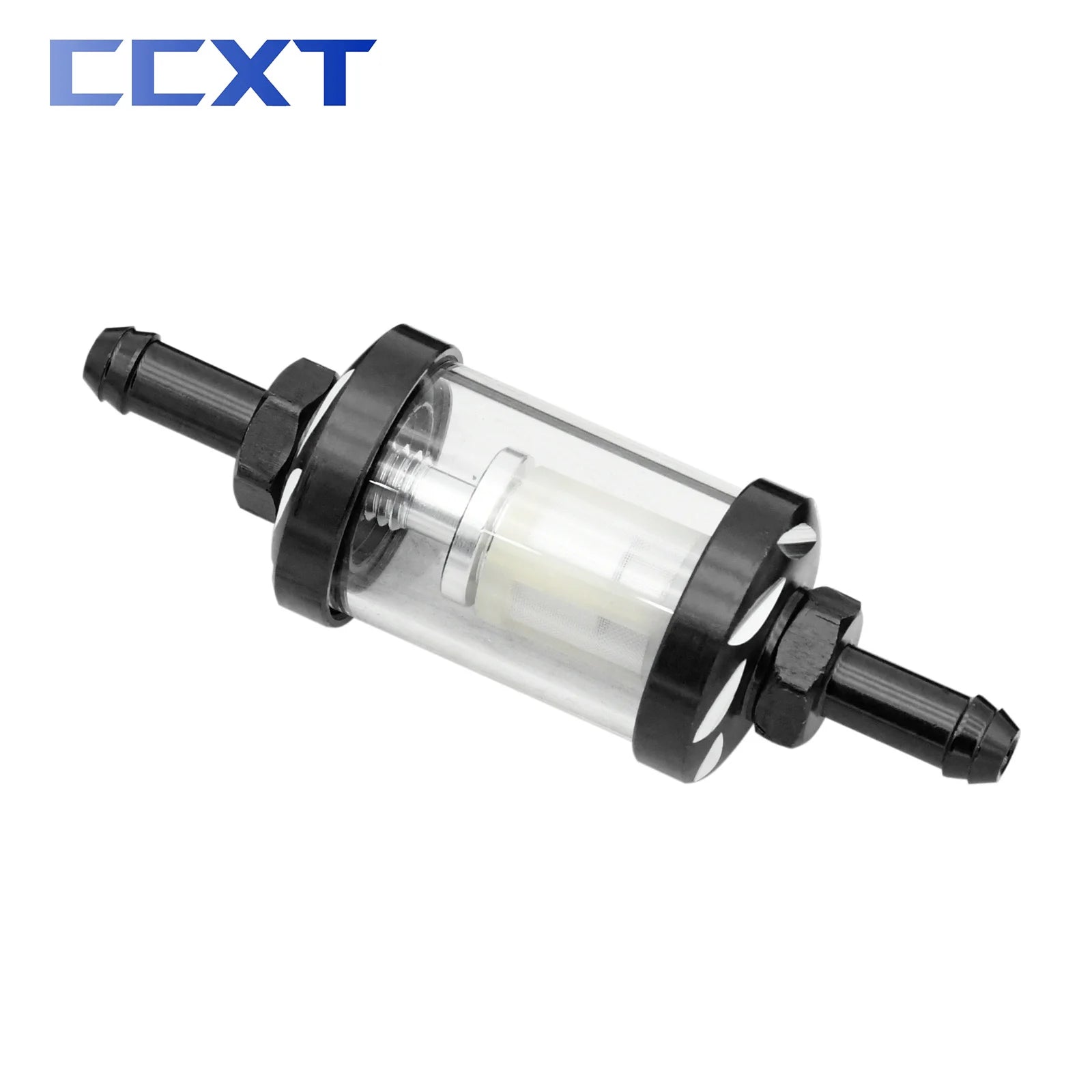 8mm CNC Glass Gas Fuel Gasoline Oil Filter For ATV Kawasaki KTM Honda Yamaha YZ250F YZ450F WR250R WR450R WR250F WR450F Parts