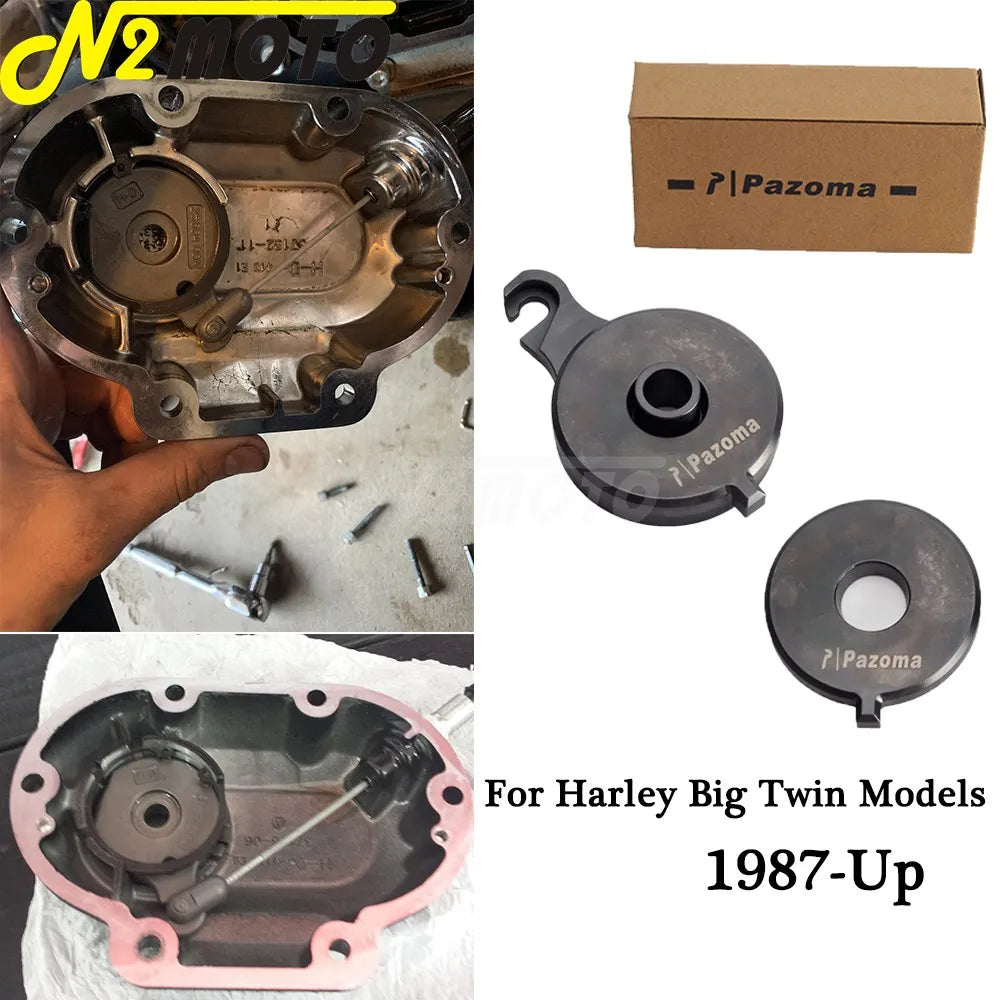 Motorcycle Reduced Effort Clutch Kit Power Clutch Parts For Harley Big Twin Softail 1987-2022 Outer Inner Ramp Easy Pull Control