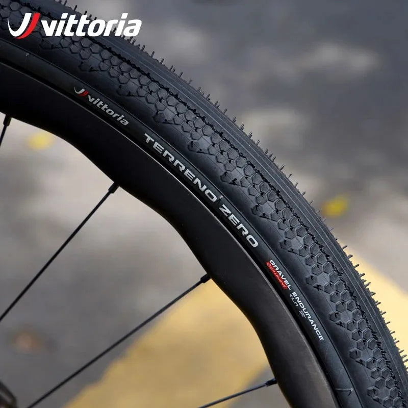 Vittoria TERRENO ZERO Racing Bike Gravel Road Tires Bicycle Tubeless Hardpack Tyre 700x37C 700x40C Road Bike Foldable Tyres
