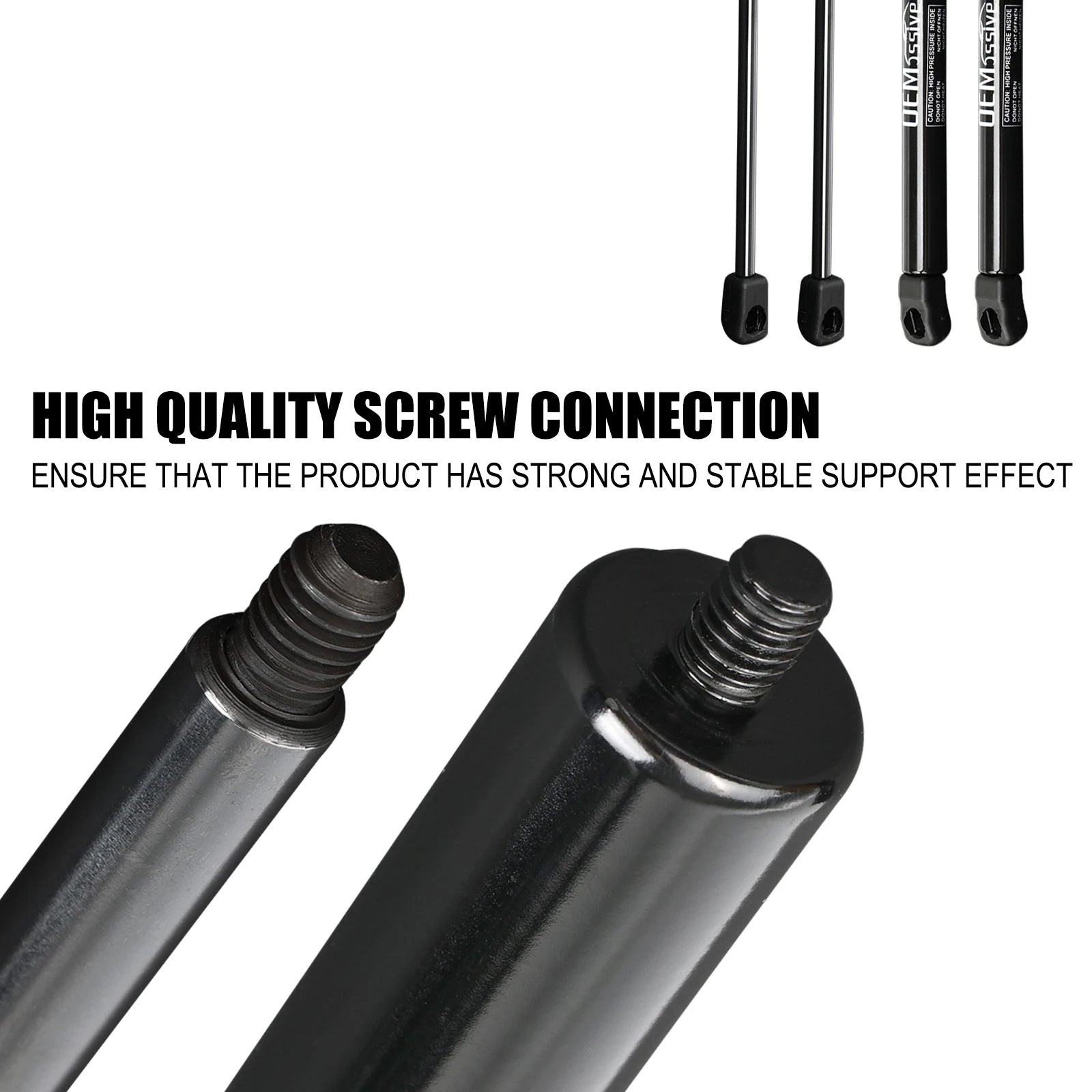 2PCS Car Front Engine Bonnet Gas Strut Shock Lift Support Spring Dampers For Land Rover Freelander 2 SUV 2006-2014 LR001773 Auto