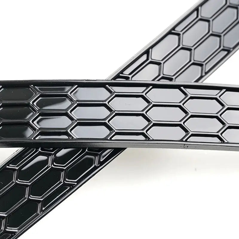 Black Car Accessories For VW Tiguan R-Line 2017 2018 2019 2020 2021 2022 2023 Exterior Rear Bumper Fog Light Lamp Cover Trim