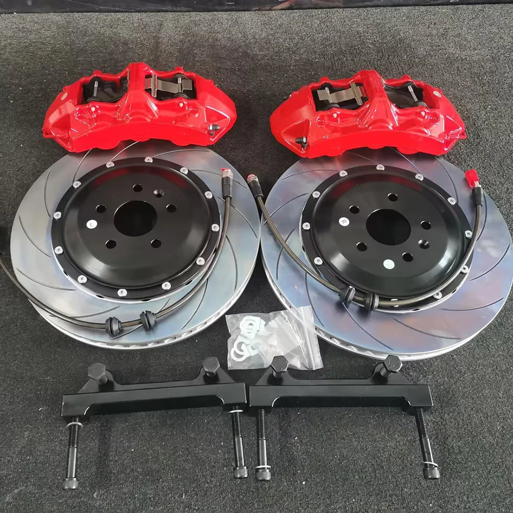 High-performance front brake kit with 6 pot brake calipers and 355*32mm brake discs suitable for Haval Jolion 2025 19-inch wheel