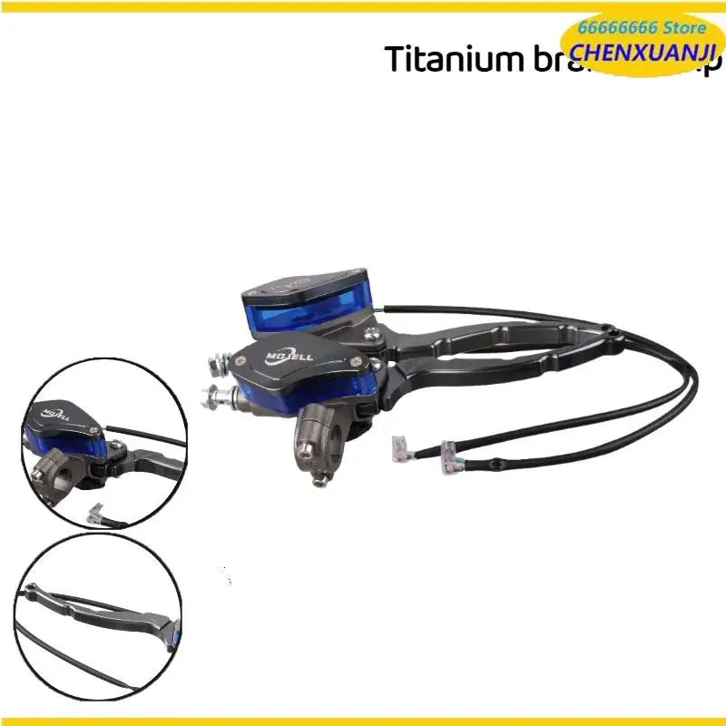 Electric vehicle accessories Motorcycle modification Disc brake Upper pump Left and right front and rear brakes Oil pump