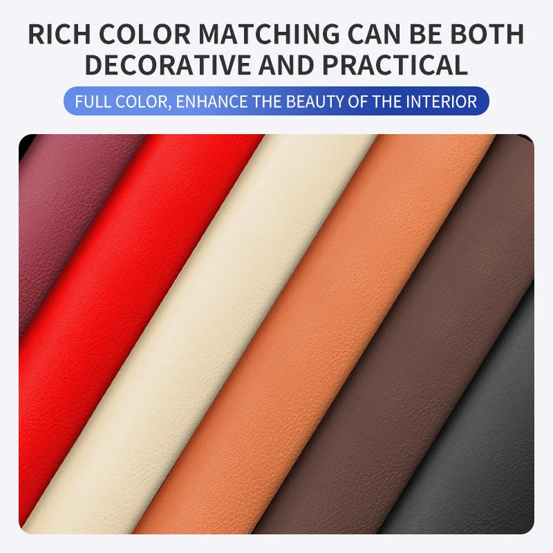 Car seat belt Leather Safety Belt Shoulder Cover Breathable Protection Seat Belt Padding Pad Auto Interior For Cadillac accessor