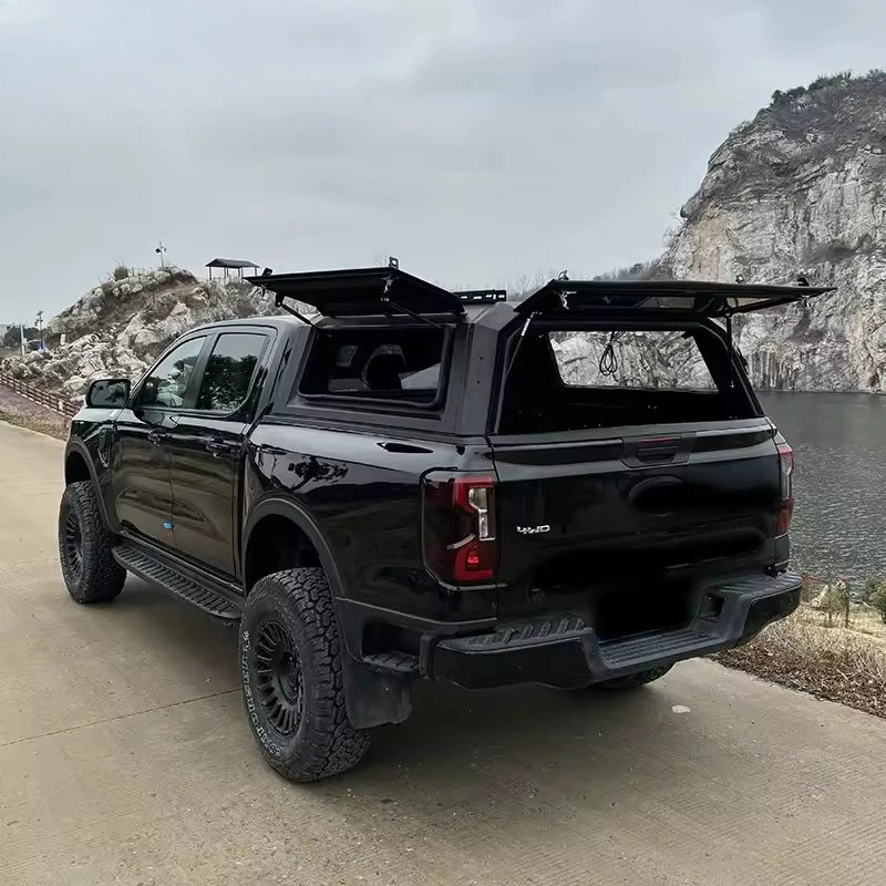 Customized  Sturdy platform frame Truck rack Cover Box for pickup High cover bed canopy Pickup truck camper Sturdy pickup truck