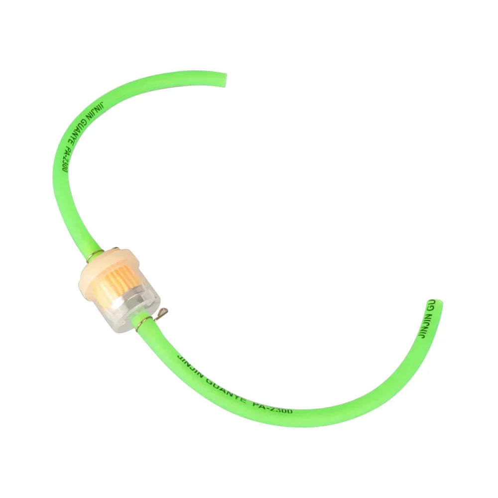 6mm Plastic Fuel Filter with Petrol Line Hose for 49cc 50cc 110cc 125cc 150cc Dirt Bike ATV Honda Yamaha Kawasaki Quad Kart