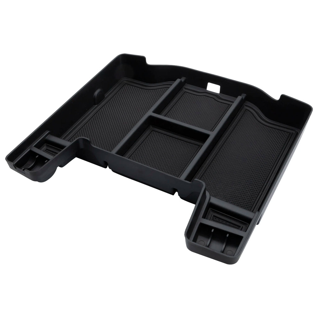 Car Center Console Organizer For Dodge RAM 1500 2500 3500 2019- 2022 Black Car Central Armrest ABS Secondary Storage Box