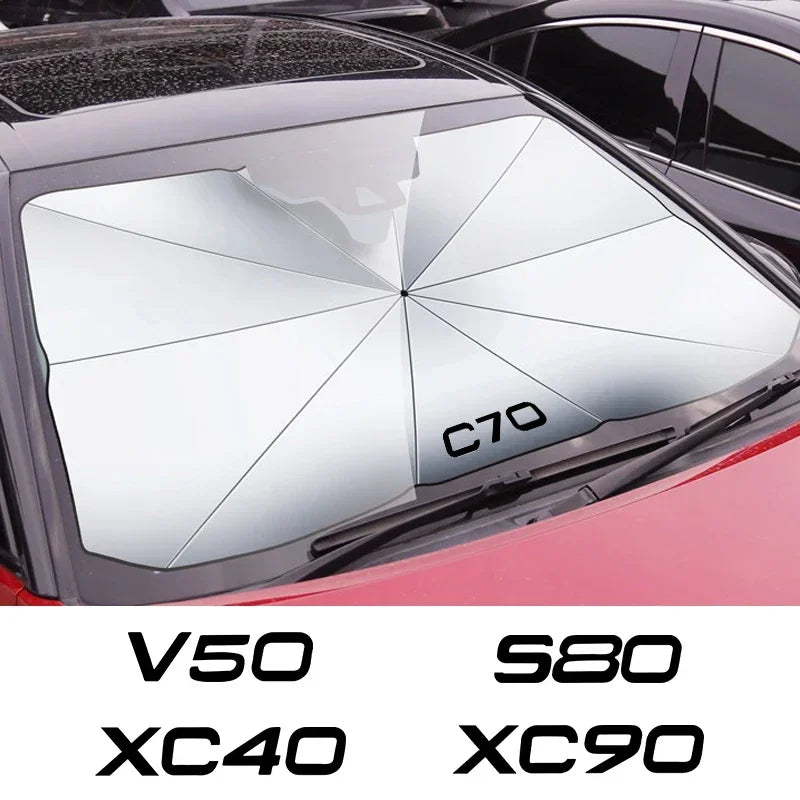 Car parasol car interior windshield sun visor for Volvo XC90 XC60 C30 T6 S60 C70 XC40 V40 XC70 V60 V50 S80 S40 AWD V90 S90