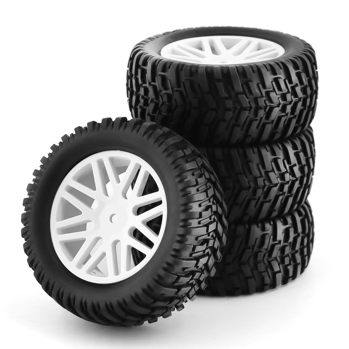 1/1012mm Hex Rubber Short Course Truck Tyres 1:10 Buggy Car ARRMA Traxxas Wltoys 144001 Losi HSP 94107 94170 94155 94177 4PCS