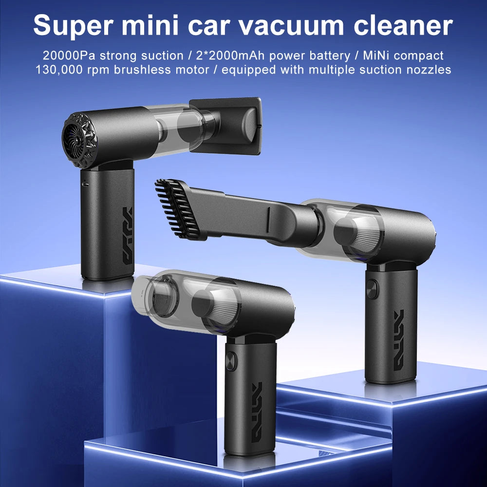 Car Vacuum Cleaner Wireless Air Dust Blower Gun for Car Portable Cleaning Appliance Cordless Vehicle Cleaner 20000PA Home Office