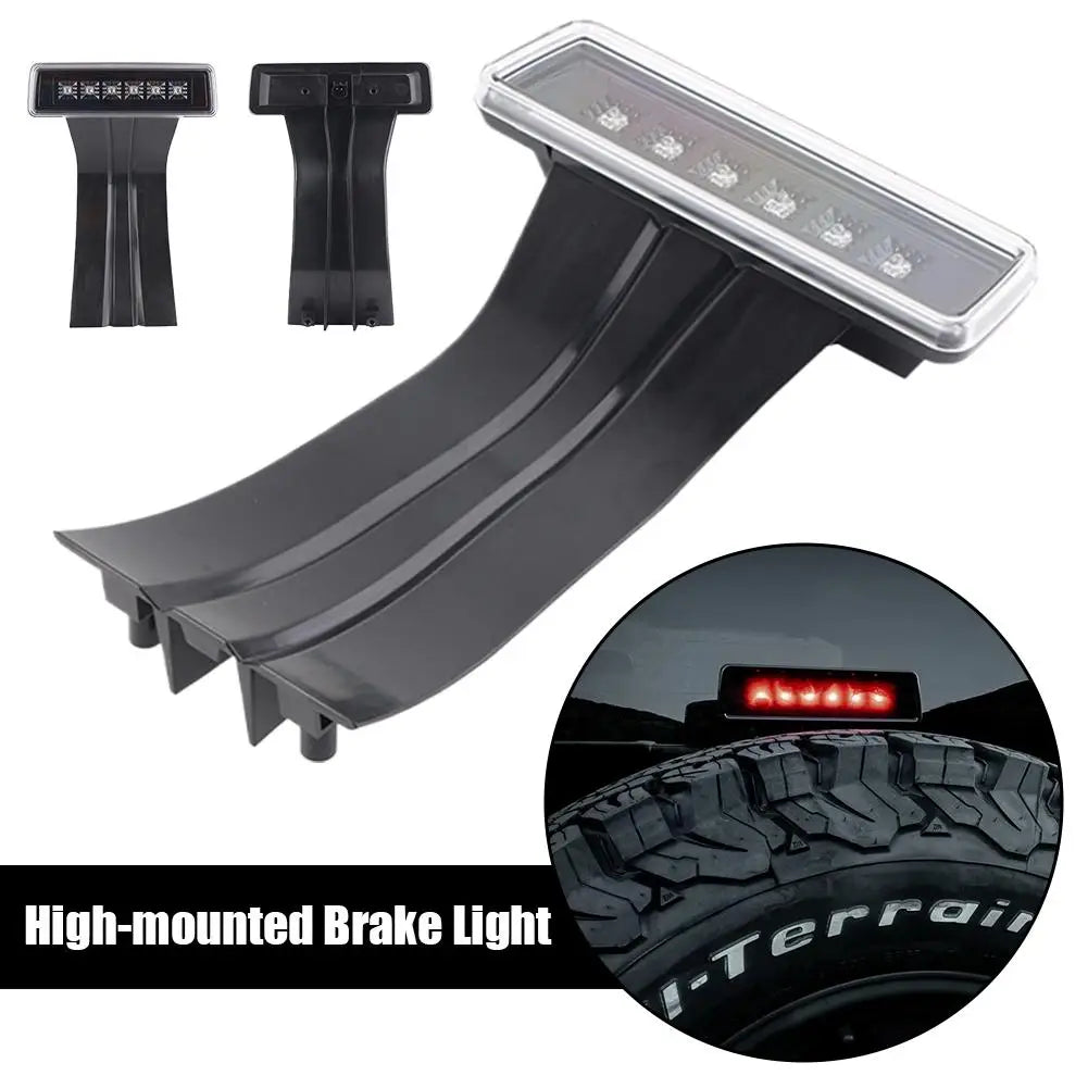 Red Car LED Third Brake Lights Truck High Mount Stop Warning Accessories External Warning Light Brake Automobile Light B8X7