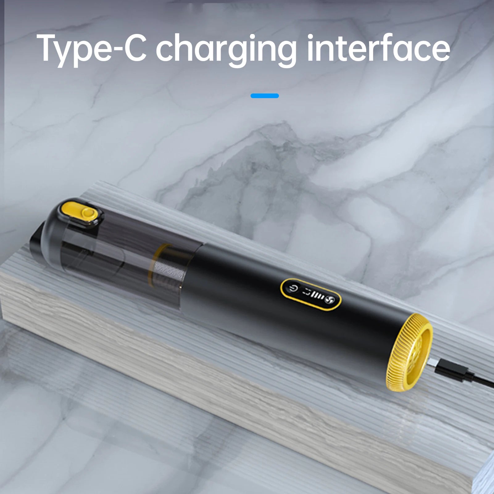 Car Vacuum Cleaner Cordless Handheld Max 18000Pa Suction 4 in 1 Multi Functional Portable Vacuum for Home Car Office