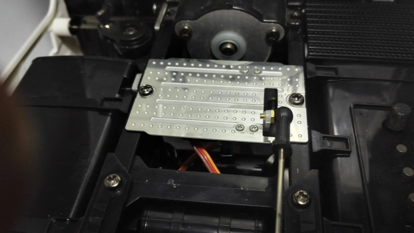 9g Steering Gear Frame Grinding Disc Anti-skid Plate for 1/14 Tamiya RC Truck Trailer Tipper Scania 770S Benz Actros Volvo MAN